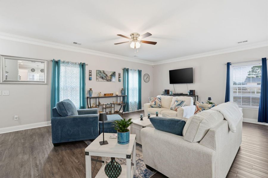 Furnished interior view inside a new home in , St. George (Image 22).