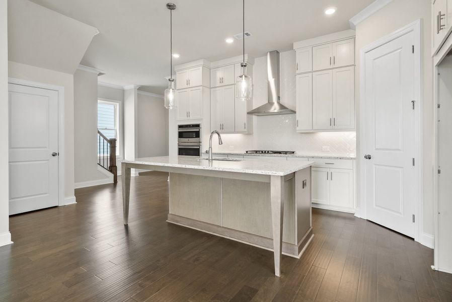Representative furnished interior of a home built from the The Caplin by The Providence Group in Palisades Single Family, Cumming (Image 6). Representative furnished interior of a home built from the The Caplin by The Providence Group in Palisades Single Family, Cumming (Image 6).
