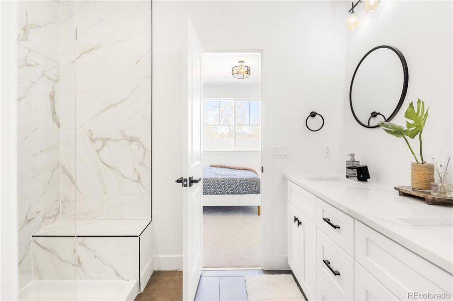 Furnished interior view inside a new home in , Arvada (Image 7).