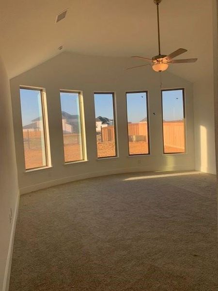 Spacious, unfurnished interior of a new home in Dunham Pointe 70', Cypress (Image 3).