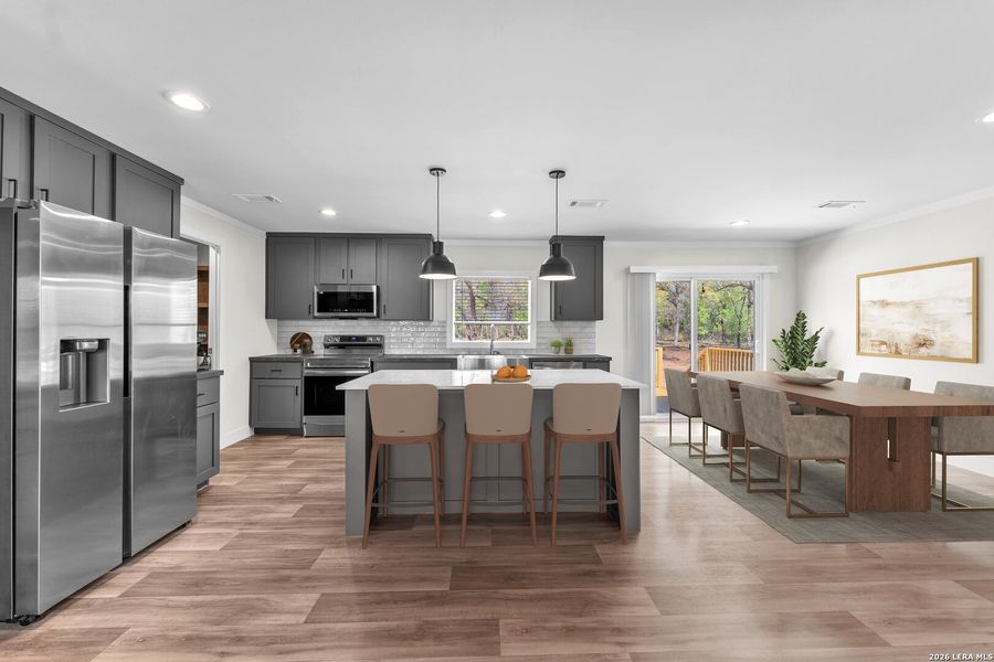 Furnished interior view inside a new home in , Somerset (Image 10).