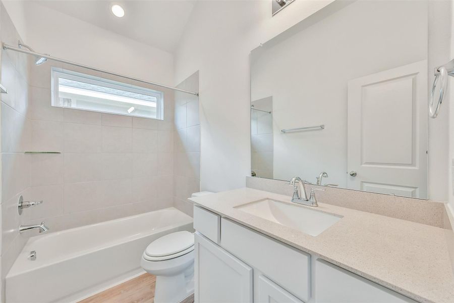 Furnished interior view inside a new home in King Oaks Village, Baytown (Image 9).
