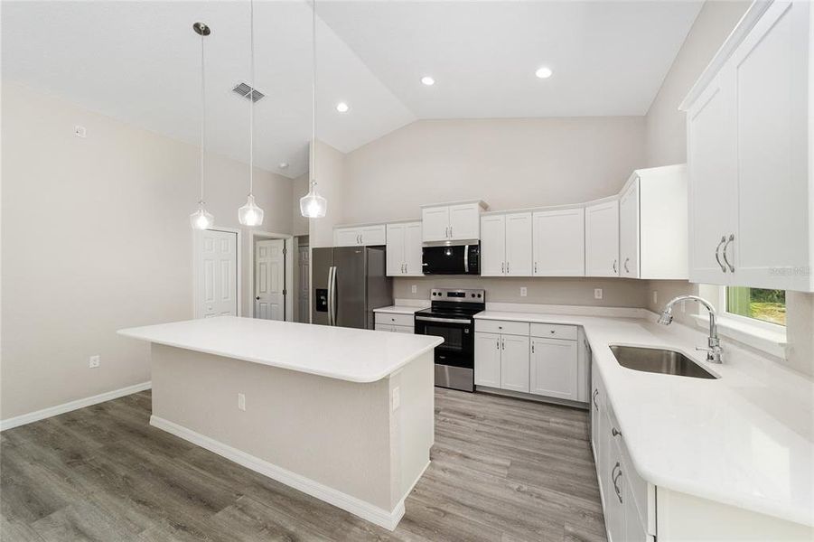 Furnished interior view inside a new home in , Dunnellon (Image 5).