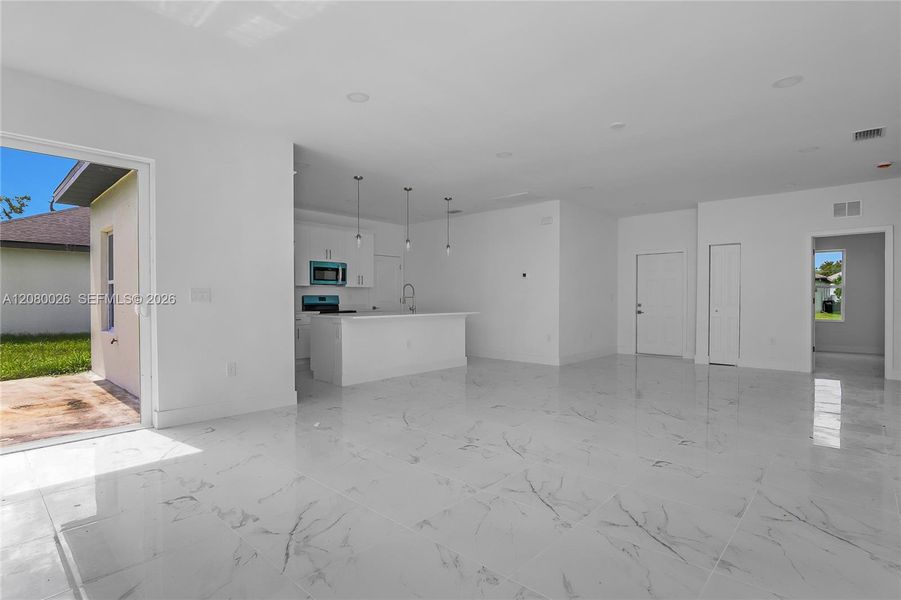 Spacious, unfurnished interior of a new home in , North Port (Image 13). Spacious, unfurnished interior of a new home in , North Port (Image 13).