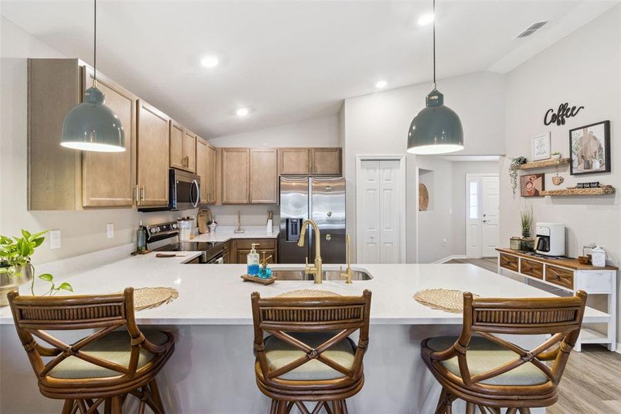 Furnished interior view inside a new home in Bradbury Creek, Haines City (Image 9).