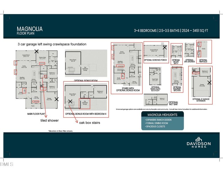 TBR 123 Magnolia D floorplan TBR 123 Magnolia D floorplan