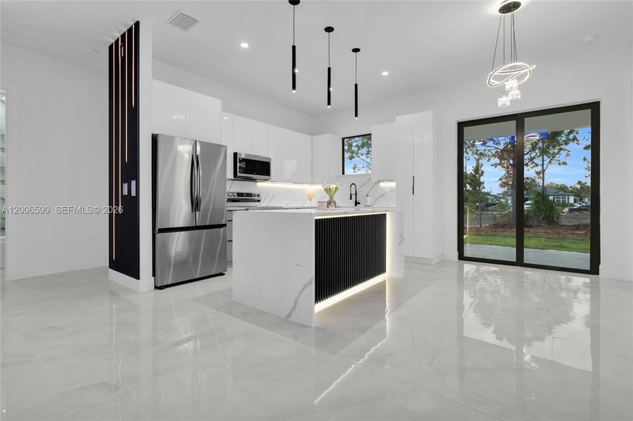 Furnished interior view inside a new home in , Lehigh Acres (Image 18).