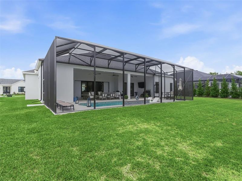 Exterior details and patio area of a home in , The Villages (Image 37). Exterior details and patio area of a home in , The Villages (Image 37).