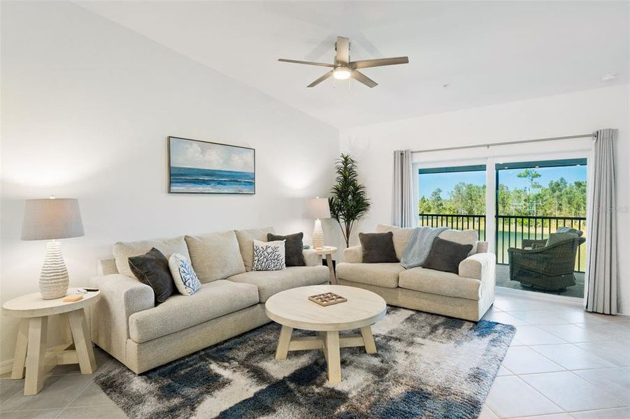 Furnished interior view inside a new home in , Punta Gorda (Image 4).