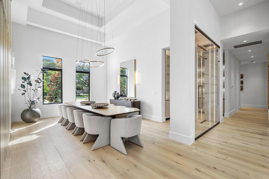 Furnished interior view inside a new home in , Delray Beach (Image 12).