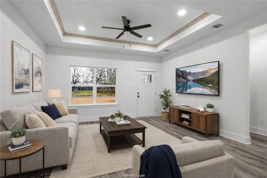 Furnished interior view inside a new home in , Bryan (Image 6).