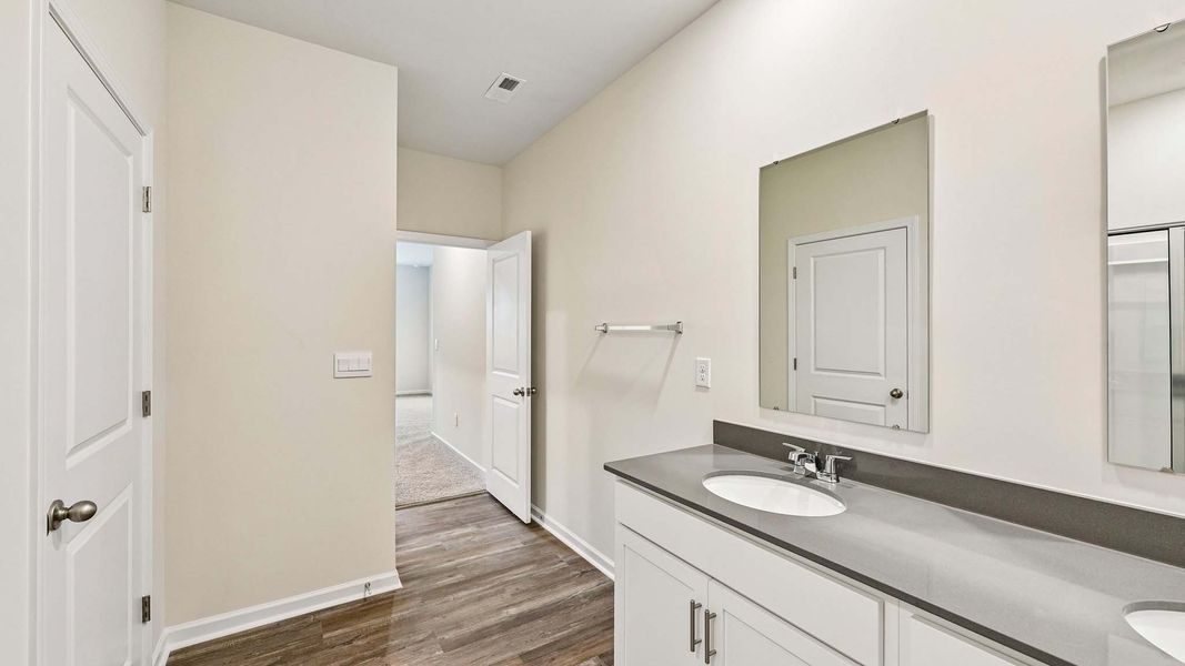 Furnished interior view inside a new home in Cline Village, Conover (Image 10). Furnished interior view inside a new home in Cline Village, Conover (Image 10).