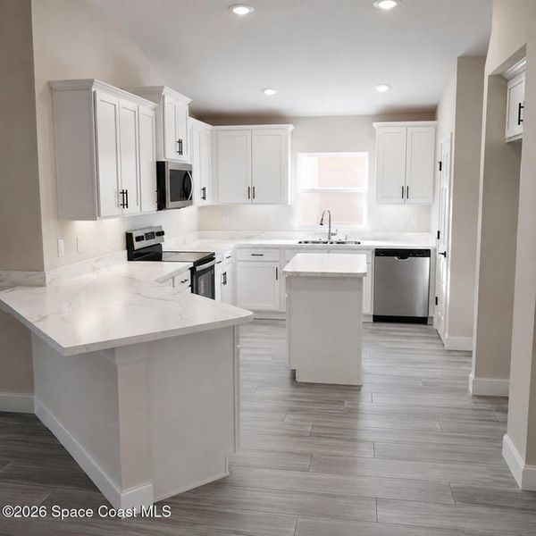 Furnished interior view inside a new home in St. John's Preserve, Palm Bay (Image 5).