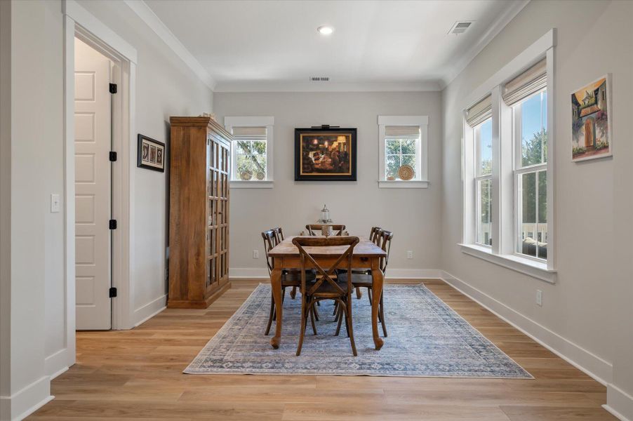Furnished interior view inside a new home in , James Island (Image 50). Furnished interior view inside a new home in , James Island (Image 50).