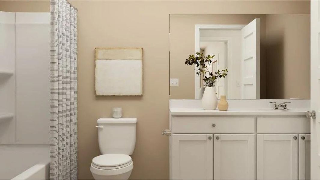 Furnished interior view inside a new home in , Summerville (Image 3).