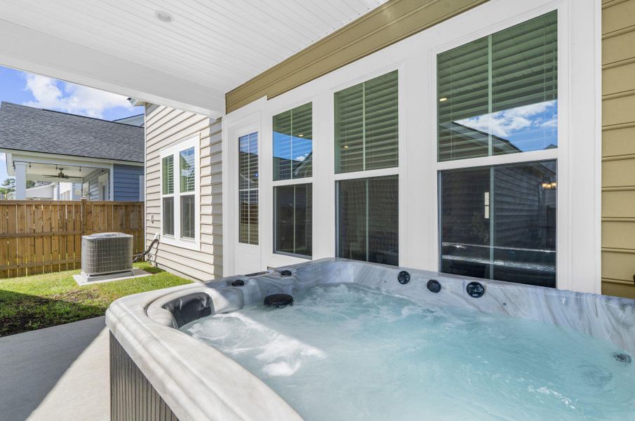 Exterior details and patio area of a home in , Summerville (Image 4).