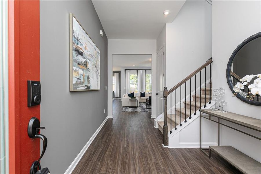 Furnished interior view inside a new home in Madison at Buice Lake, Acworth (Image 3).
