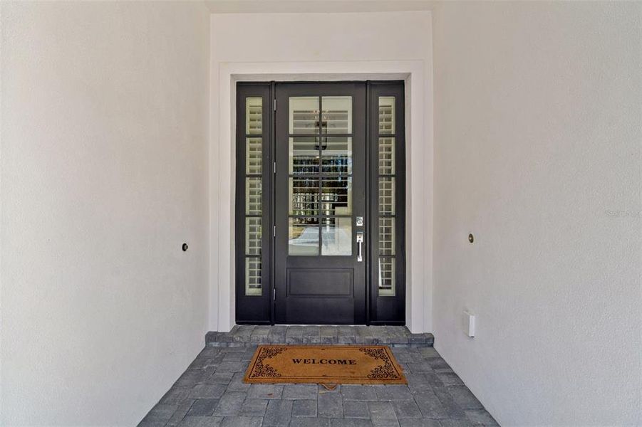 Exterior details and patio area of a home in , Brooksville (Image 3).