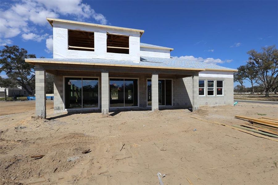 In-progress construction of a new home in Willow Run, Apopka, FL (Image 8).