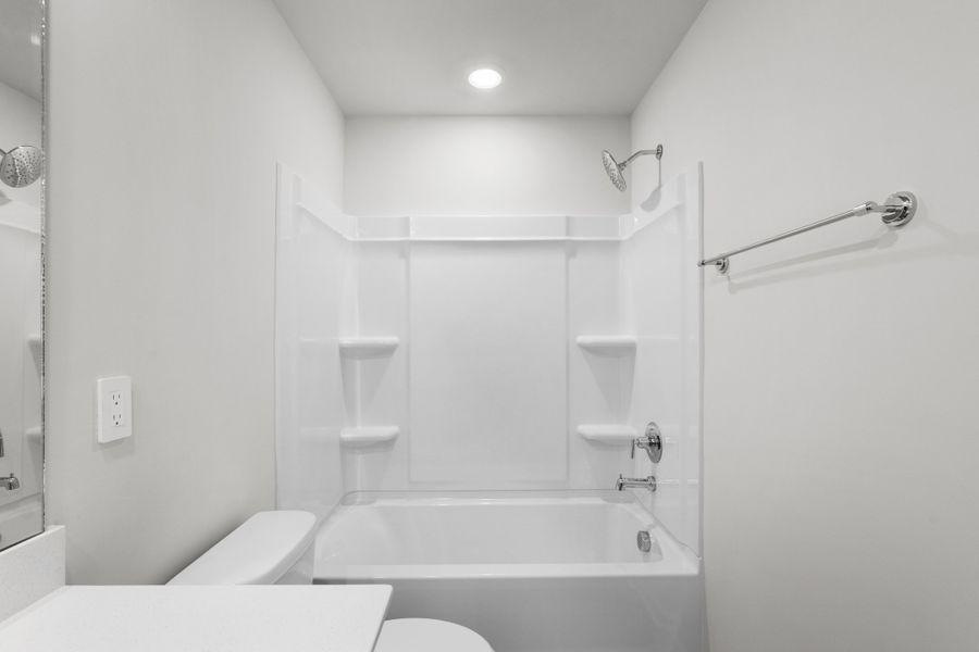 Furnished interior view inside a new home in Waterside - Coastline Series, Longs (Image 11).