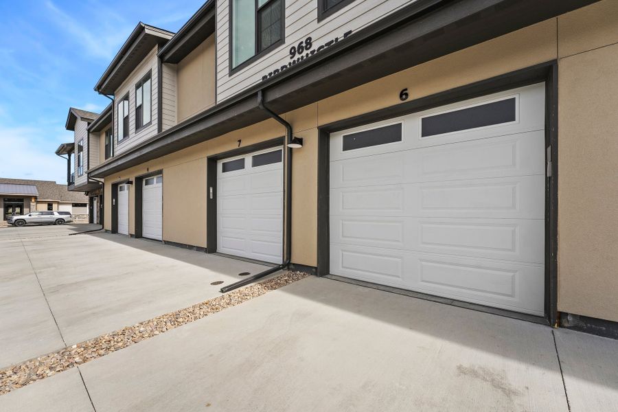 Exterior details and patio area of a home in Northfield at Old Town, Fort Collins (Image 2). Exterior details and patio area of a home in Northfield at Old Town, Fort Collins (Image 2).
