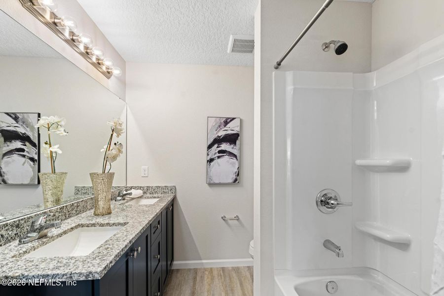 Furnished interior view inside a new home in , Jacksonville (Image 10).