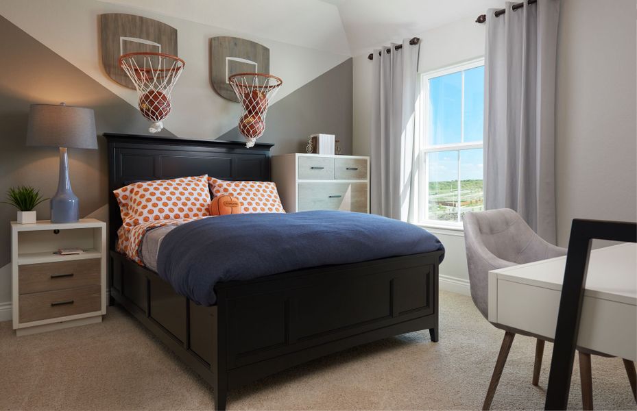 Furnished interior view inside a new home in Horizon Ridge, San Antonio (Image 15). Furnished interior view inside a new home in Horizon Ridge, San Antonio (Image 15).