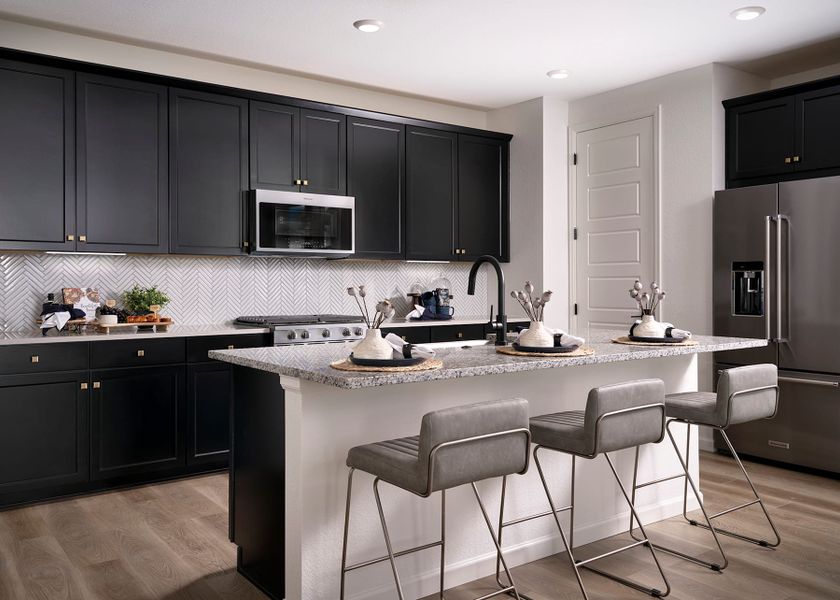 Representative furnished interior of a home built from the 2 by Tri Pointe Homes in Sugar Mill Village, Longmont (Image 4).