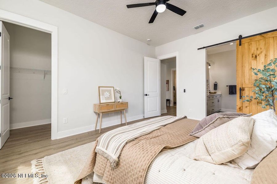 Furnished interior view inside a new home in , Jacksonville Beach (Image 42). Furnished interior view inside a new home in , Jacksonville Beach (Image 42).