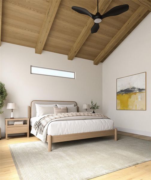 Furnished interior view inside a new home in , Houston (Image 3).