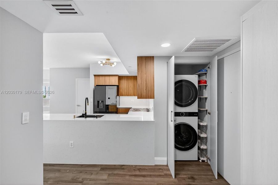 Furnished interior view inside a new home in , Miami (Image 19).