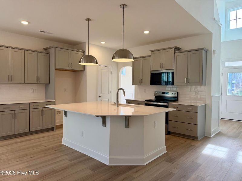 Furnished interior view inside a new home in Legacy Lakes, Aberdeen (Image 7).