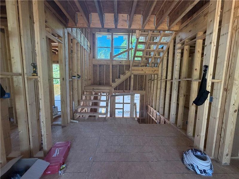 In-progress construction of a new home in , Douglasville, GA (Image 11).