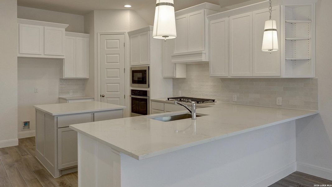Furnished interior view inside a new home in Kallison Ranch, San Antonio (Image 12).