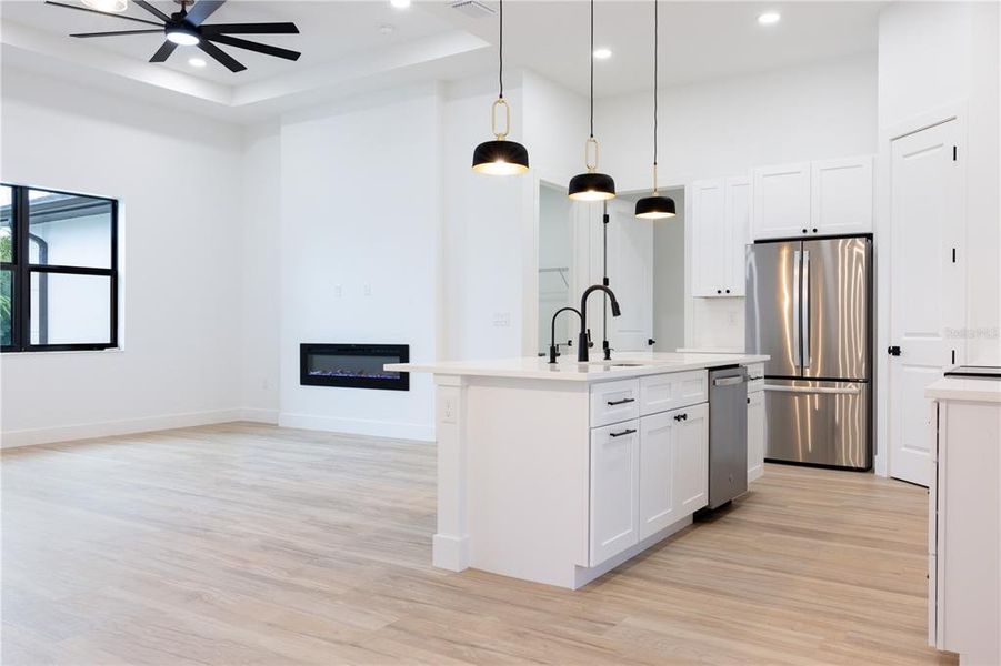 Furnished interior view inside a new home in , North Port (Image 16).