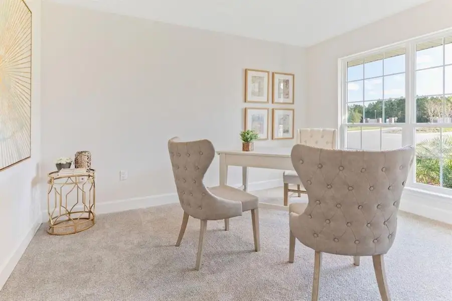 Furnished interior view inside a new home in , Ocala (Image 10).