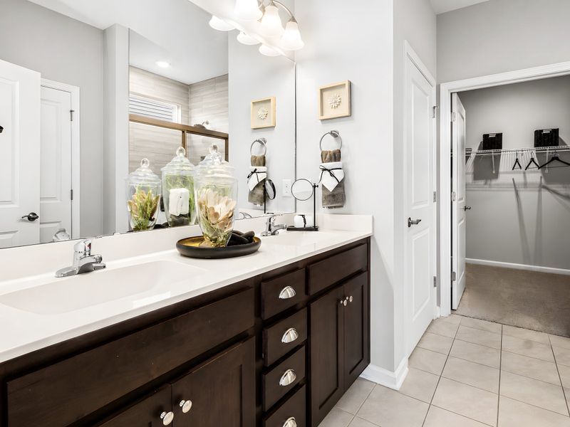 Representative furnished interior of a home built from the The Cherry Grove by Chesapeake Homes in Heritage Park at Longs, Longs (Image 13).