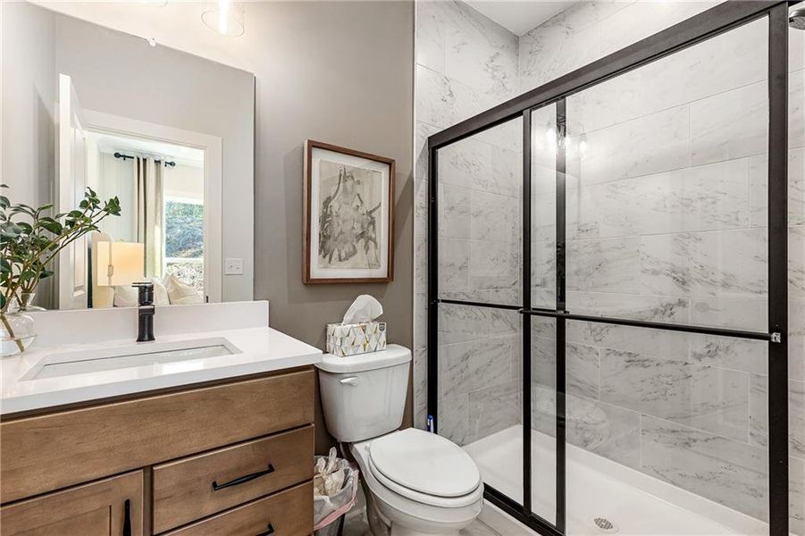 Furnished interior view inside a new home in Ashworth Estates, Powder Springs (Image 12).