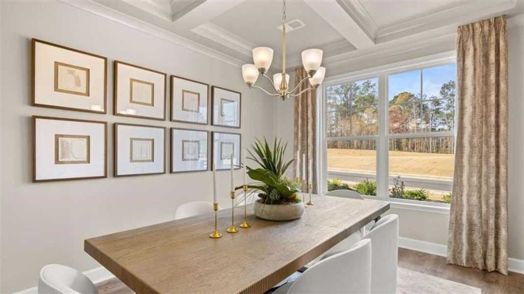 Furnished interior view inside a new home in Evergreen Crossing, Locust Grove (Image 43).