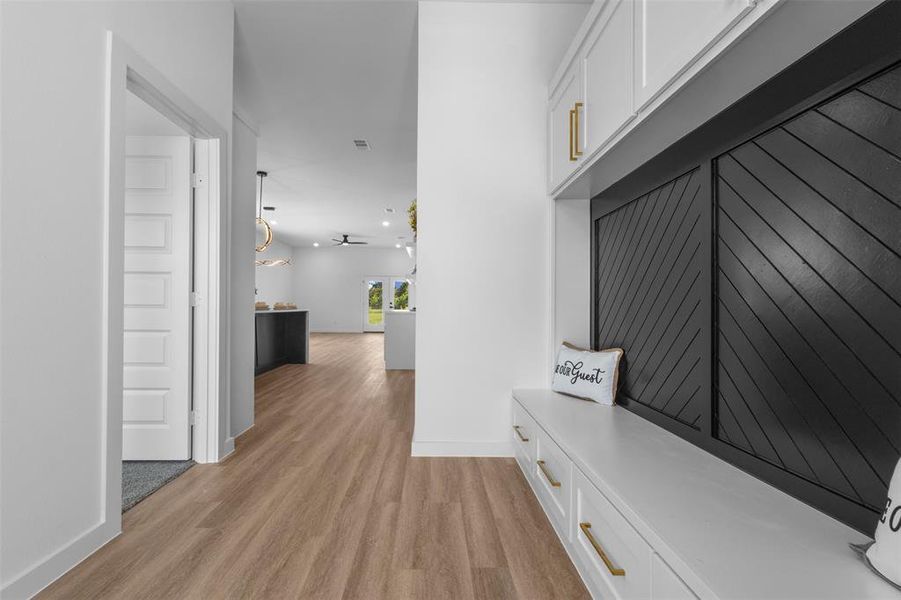 Furnished interior view inside a new home in , Quinlan (Image 10).