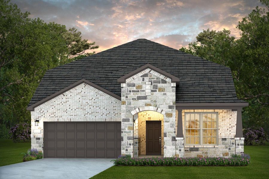 Representative exterior photo of a completed home built from the Keller by Pulte Homes in Nopal Valley, San Antonio, TX (Image 18). Representative exterior photo of a completed home built from the Keller by Pulte Homes in Nopal Valley, San Antonio, TX (Image 18).