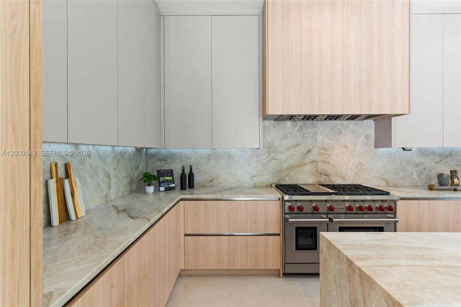 Furnished interior view inside a new home in , Coral Gables (Image 7).