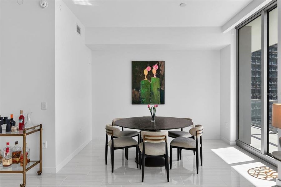 Furnished interior view inside a new home in , St. Petersburg (Image 6).