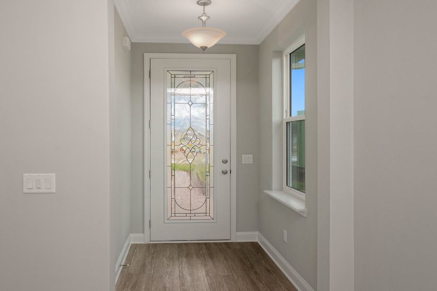 Representative unfurnished interior of a home built from the Boca by Riverside Homes in Mariposa at EverRange, Jacksonville (Image 36).