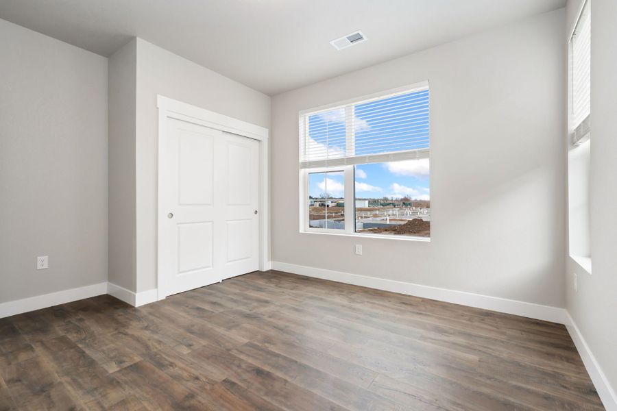 Representative unfurnished interior of a home built from the The Shavano by Landmark Homes in Northfield at Old Town, Fort Collins (Image 10).