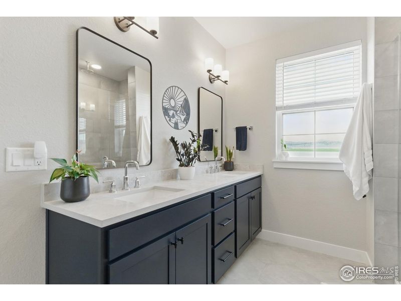 Furnished interior view inside a new home in , Loveland (Image 33). Furnished interior view inside a new home in , Loveland (Image 33).