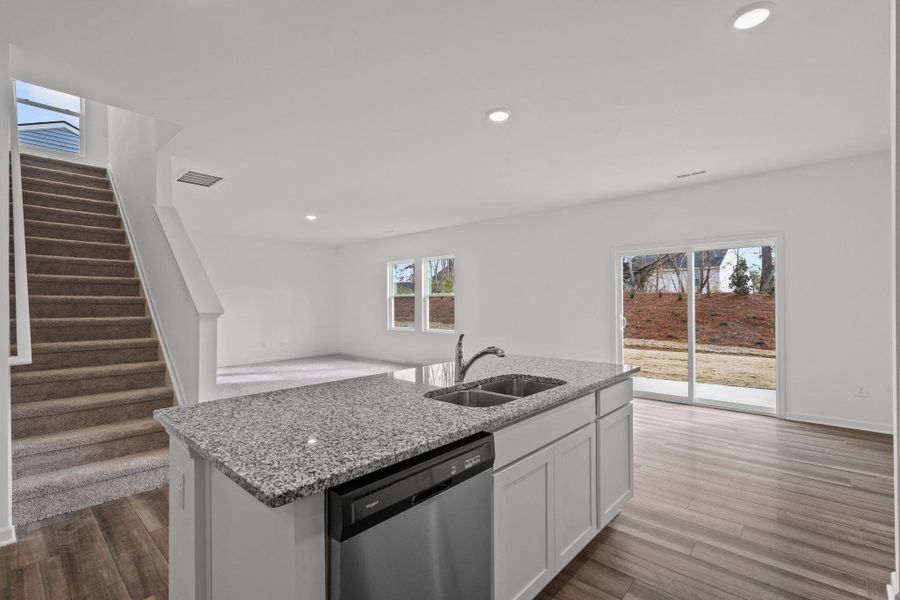 Furnished interior view inside a new home in Rolling Glen, Hutto (Image 3).