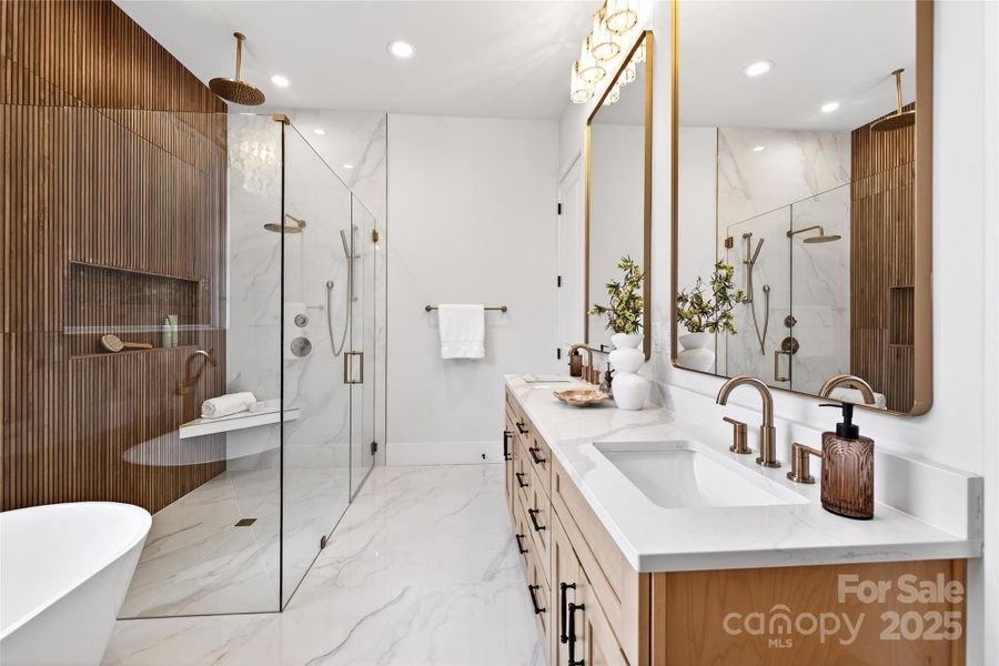 Furnished interior view inside a new home in , Indian Trail (Image 16).