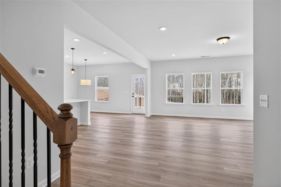 Spacious, unfurnished interior of a new home in Allen Manor, Hoschton (Image 15).