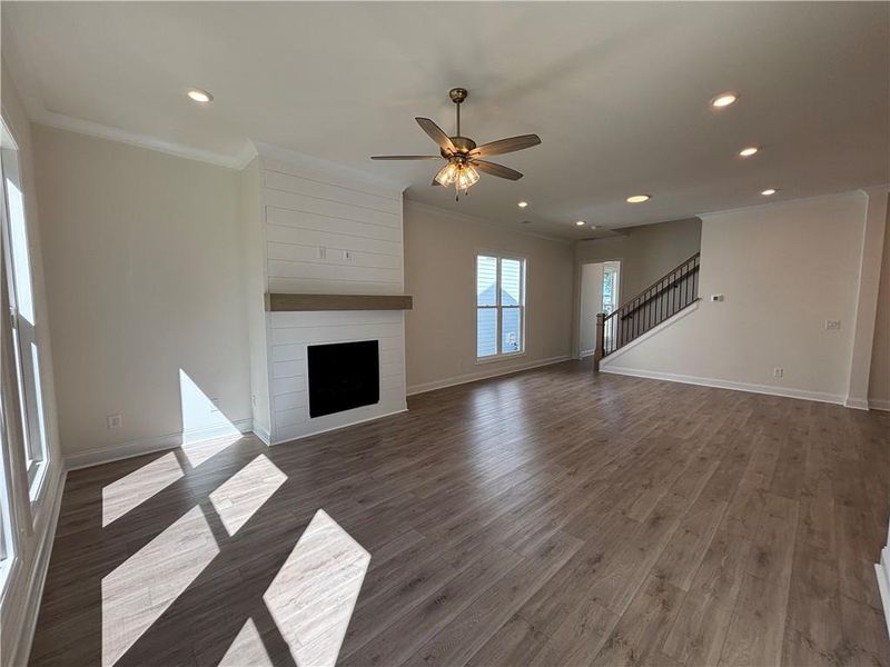 Spacious, unfurnished interior of a new home in Palisades Single Family, Cumming (Image 16).